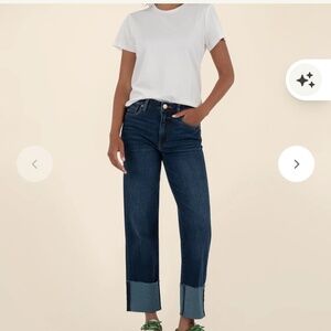 Kut from the Kloth Fay high rise straight leg